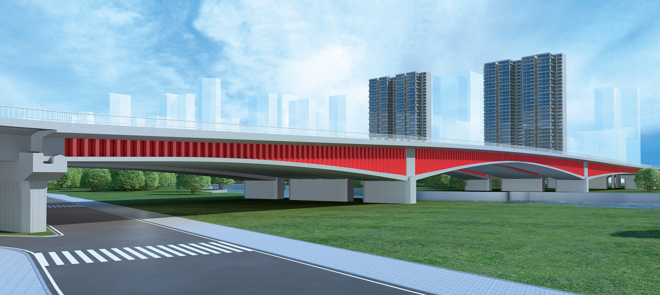 合肥市南淝河大桥施工BIM-1施工进度模拟.jpg